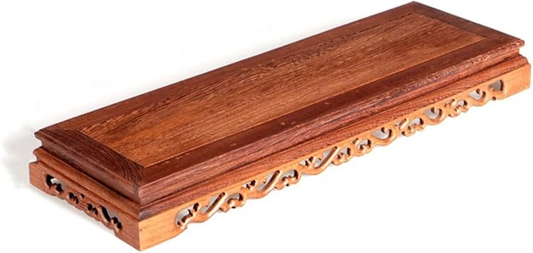 Plant Stand Vase Display Stands Wooden Vase Base Chicken Wing Wood Base Vase Plant Buddha Incense Burner Display Stand Crafts Antique Collectibles Pedestal Teapot Vase Bonsai Base