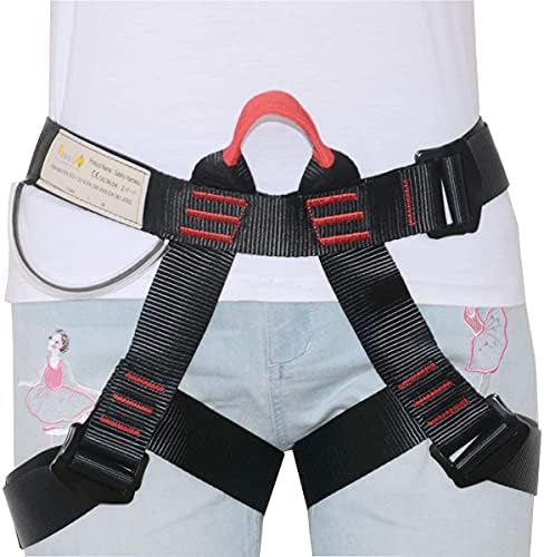 HeeJo Climbing, Rock Climbing, Half Body for Rappelling Fire Rescuing Tree Climbing Gear