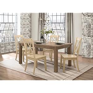 Homelegance Janina 66" x 38" Dining Table, Natural Homelegance Janina 66 x 38 Dining Table Natural