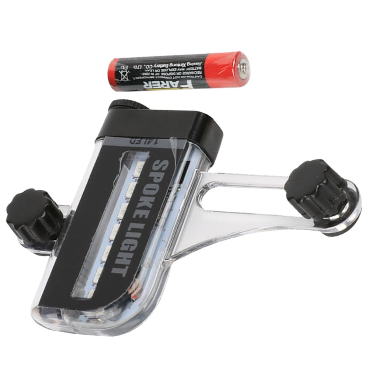 BESPORTBLE lámpara de Rueda de Bicicleta Ligera Bike Light Accesorios Bicicleta Luces Bicicletas Ligero Elegante luz de Rueda de Bicicleta Ruedas de Bicicleta prácticas el plastico