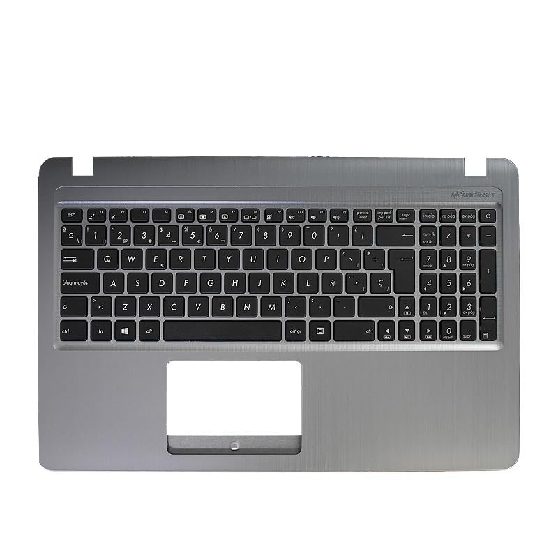 Clavier ordinateur Asus X540L R540L F540 disposition Espagne bleu