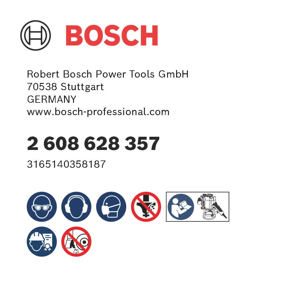 Image of BOSCH PRO Ogee Fillet Router Bit | R4.8xO31.8xL12.4xS8mm | Crafted for Decorative Edge Work | Smooth, Ornate Profiles with Classic Fillet Detail | Durable Carbide Blade | Kickback-Reducing Design
