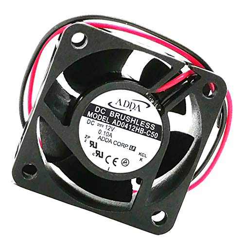 C PER ADDA AD0412HB-C79GP 4020 DC12V 0.16A 4CM Doppia ventola di raffreddamento a 3 fili # A6–27 7 C PER ADDA AD0412HB-C79GP 4020 DC12V 0.16A 4CM Doppia ventola di raffreddamento a 3 fili # A6–27 7