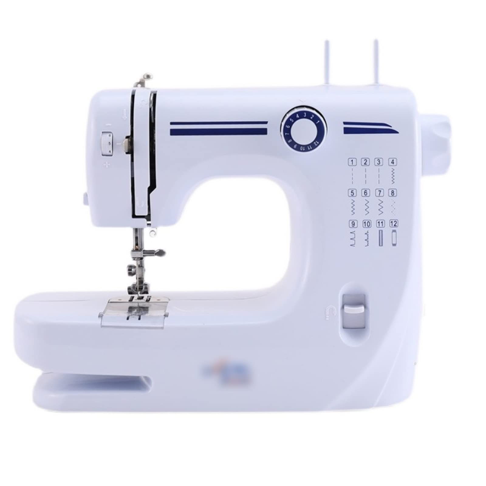 Buy ZHJIUXING ST Sewing Machine, 12 Builtin Stitches Reverse Sewing
