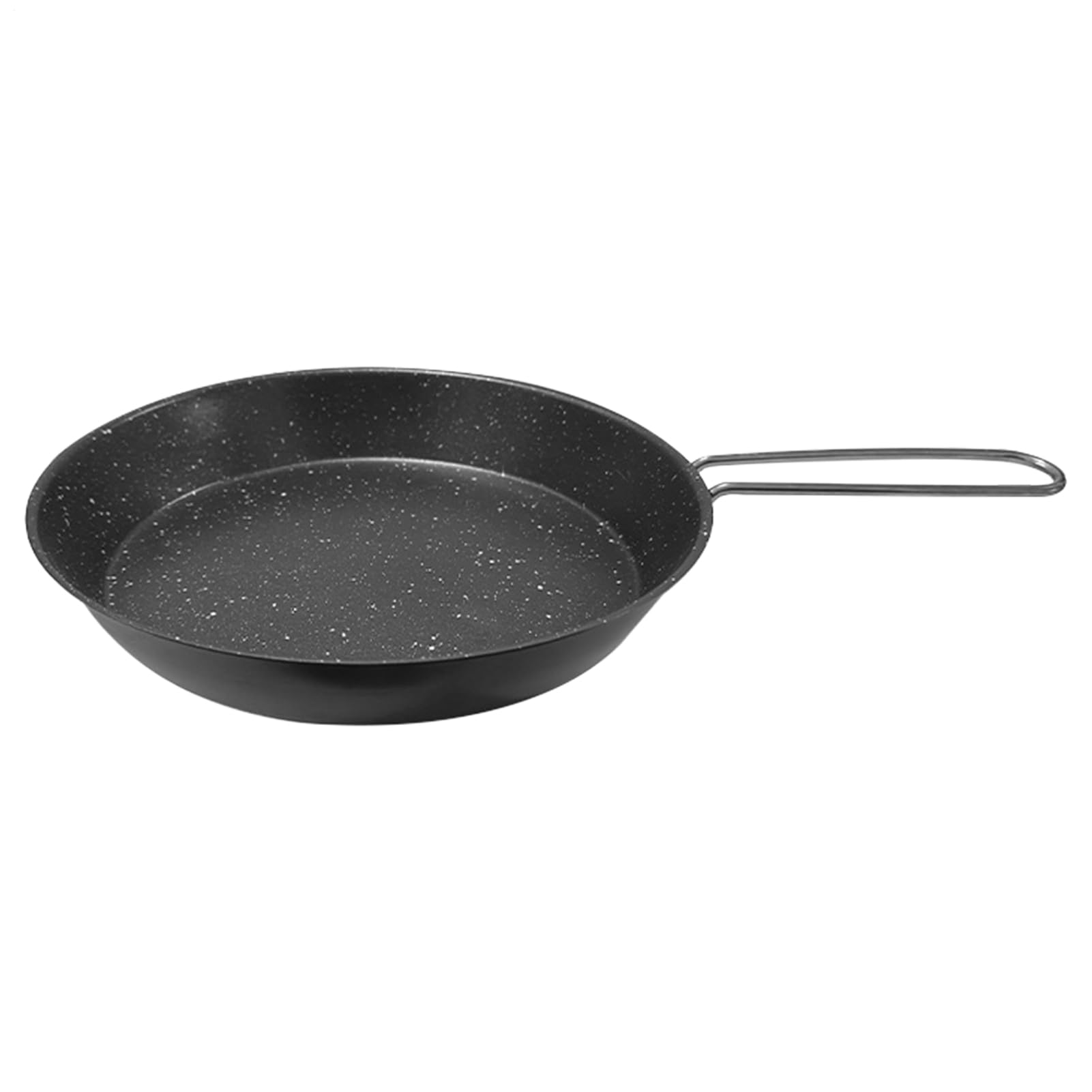 Camp Pan - 7.87x6.89x1.18 Inches Camping Cookware with Folding Handle Nonstick Skillet | Cooking Pan for Dormitory Kitchen Oven Stoves Home Hiking Picnic Travel Outdoor Backpacking