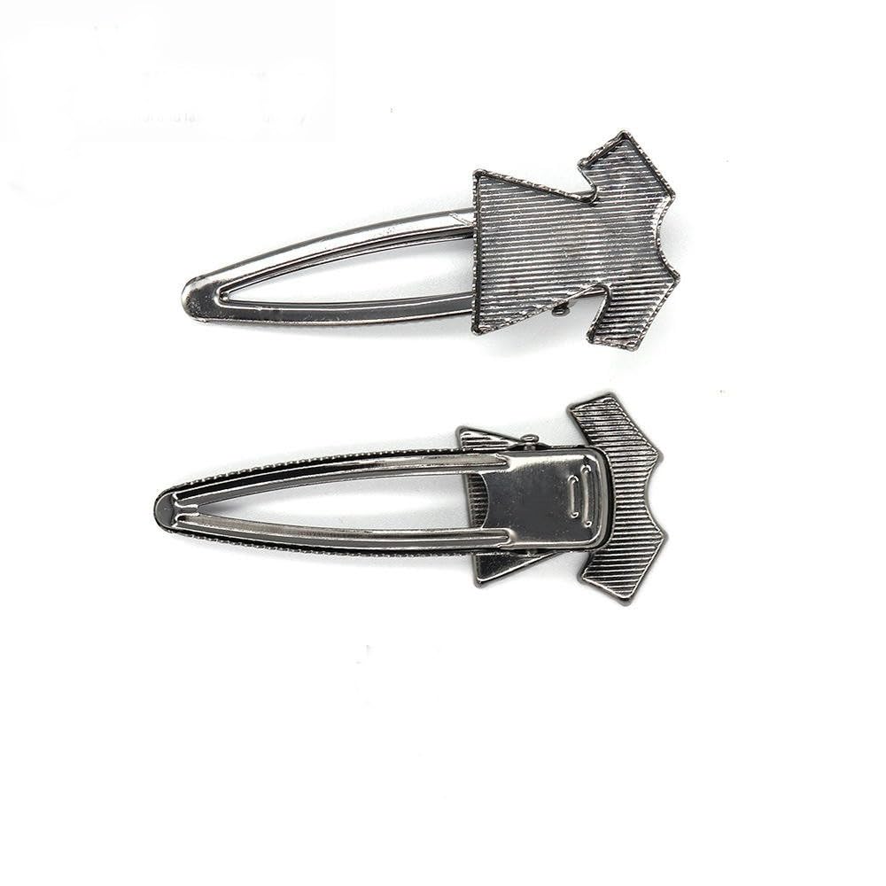 THAYLA 73 * 31 mm 50 szt. T-shirt metalowe spinki do włosów taca spinki do włosów taca spinki do włosów szpilki do włosów z pustą tacą okrągła ramka ustawienia tace na spinkę do włosów