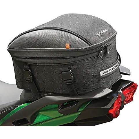 Nelson-Rigg CL-1060-S2 Black Commuter Sport Motorcycle Tail Bag Cover