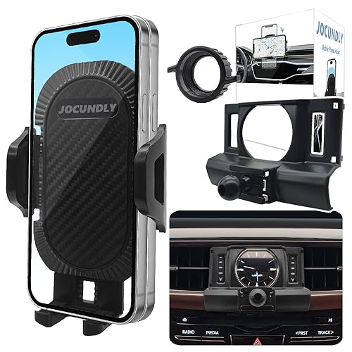 JOCUNDLY Car Phone Mount 2016-2021 Lexus LX [Thick Case Friendly] Mobile Phone Holder Cell Navigation Bracket Air Vent Auto Accessories Cradles, All Phones