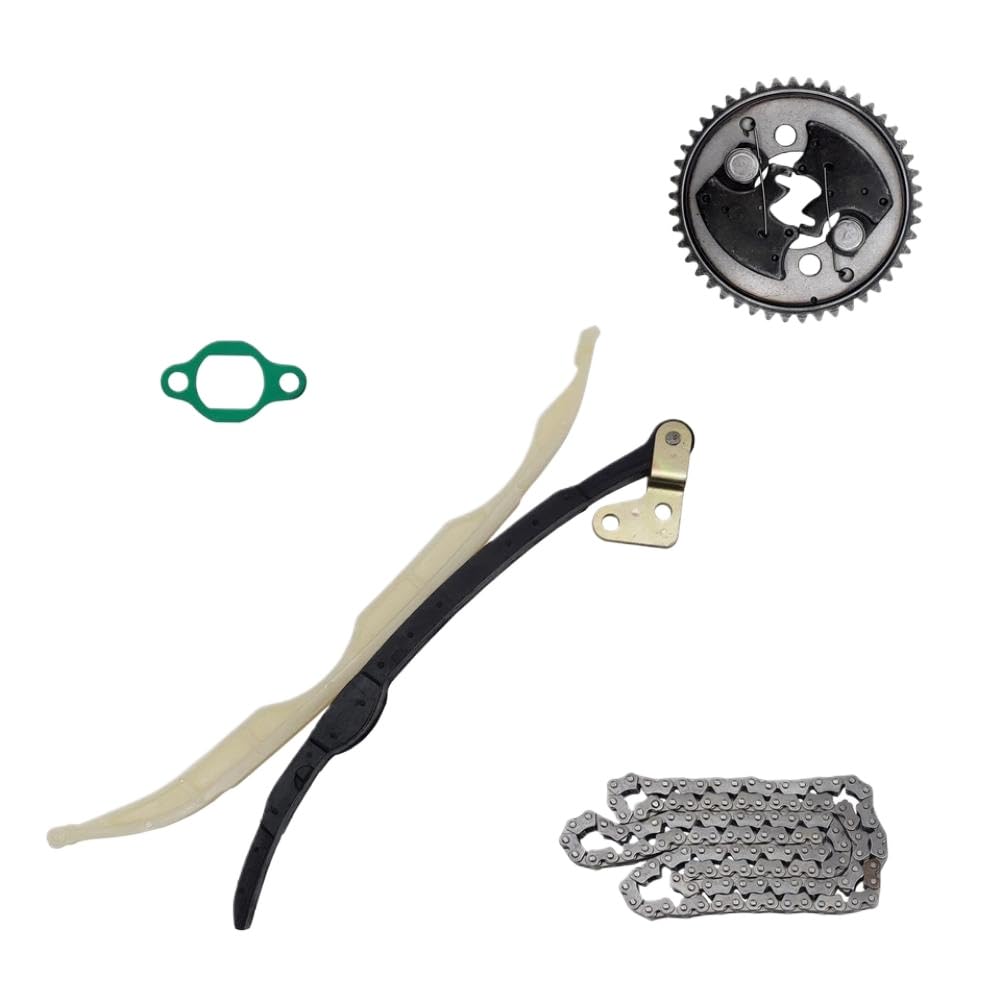 Kit De Cadena De Distribución Y Piñón De Árbol De Levas Compatible Con Hisun 500 ATV UTV P0040001451B0000 P0040001452B0000 P004000143020000 P0040001431A0000