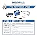 NOCQUA Pro Power Water-Resistant Battery & Charger Kit - Compatible with GPS, Depth & Fish Finders, & Most 12 Volt Electronics