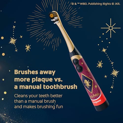 Colgate Kids Harry Potter Battery Electric Toothbrush, Extra Soft, 4 Pack - image 6