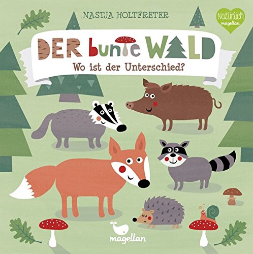 Der bunte Wald – Wo ist der Unterschied? (Bunte Welt) Der bunte Wald – Wo ist der Unterschied? (Bunte Welt)