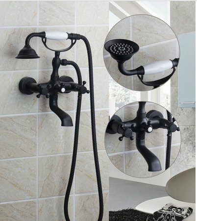 Mitigeur baignoire douche Gowe bronze 17,8 cm pour remplacer un vieux robinet