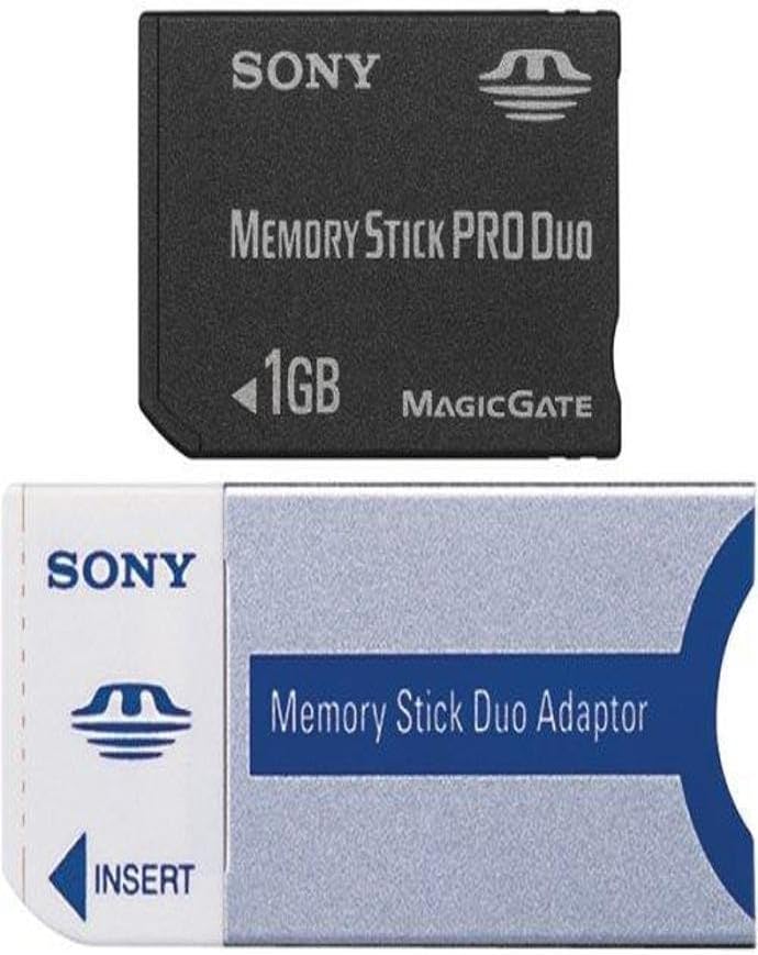 Sony 1 GB Memory Stick PRO Duo Flash Memory Card MSXM1GST