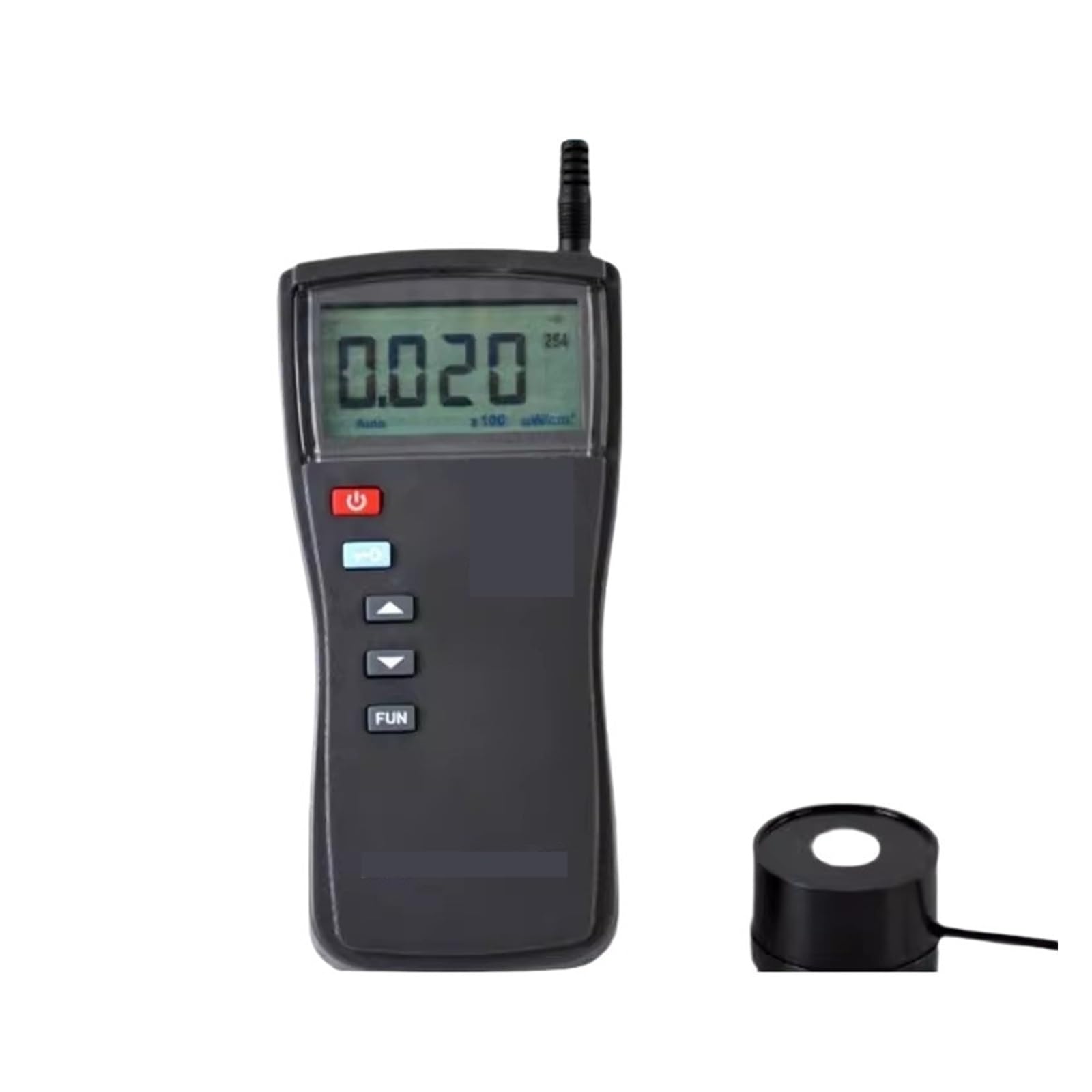 UV-Messgerät, UV-B UV bestrahlungsstärke Meter Einzel 254nm297 dual Kanal UV Lampe messrät Beleuchtung zur Messung von ultraviolettem Licht