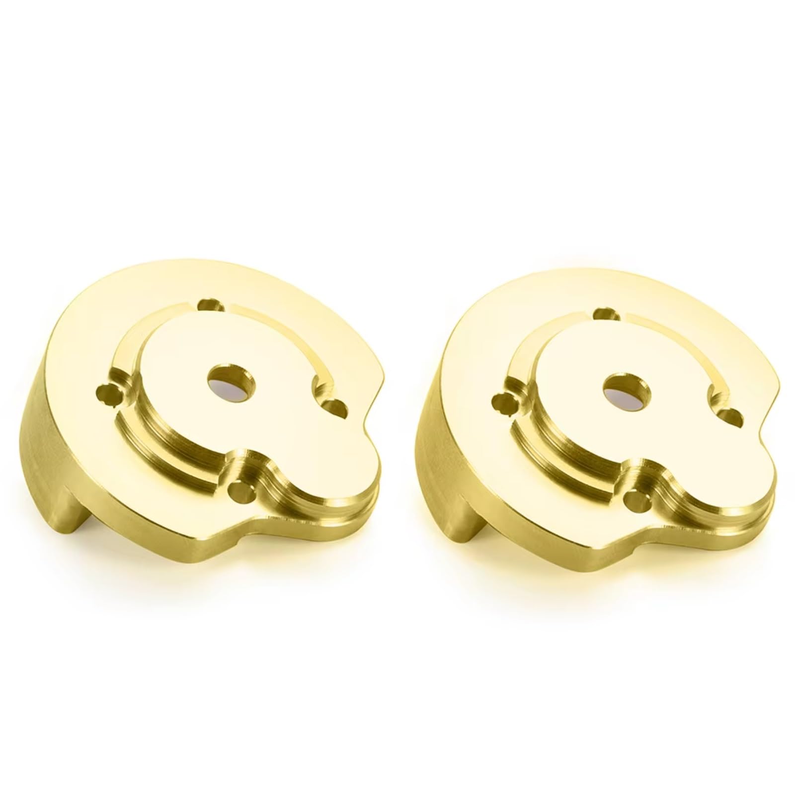 Pour Axial UTB18 Pour Capra 1/18 2 Couvercles De Portillons Extérieurs En Laiton Pour Modèles Réduits Pour Buggy RC Accessoires De Mise À Niveau Composants Crawlers Rc