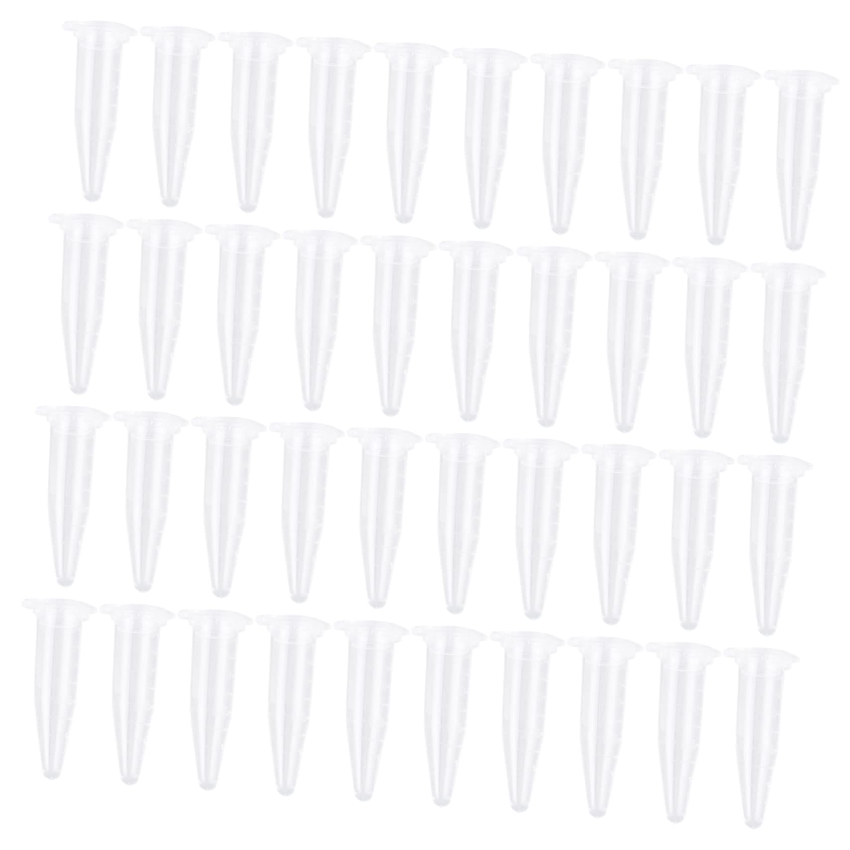 Gatuida 1000piezas Tubos De Ensayo De Plástico Transparente Para Microcentrífuga Recipientes Para Muestras Consumibles De Laboratorio Uso Laboratorio De Biología