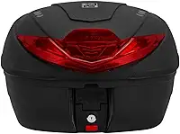 Bauleto 35 Litros New Smart Box 4 Universal Lente Vermelha