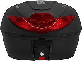 Bauleto 35 Litros New Smart Box 4 Universal Lente Vermelha