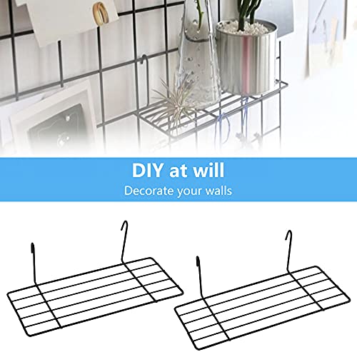 FIGFYOU 2 Pezzi Mensola per Griglia da Parete