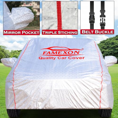 Image of Hyndai Creta Car Cover Waterproof with Free Bag and All Weather for Car Cover,100% Waterproof Outdoor Car Covers Rain Snow UV Dust Protection. Custom Fit