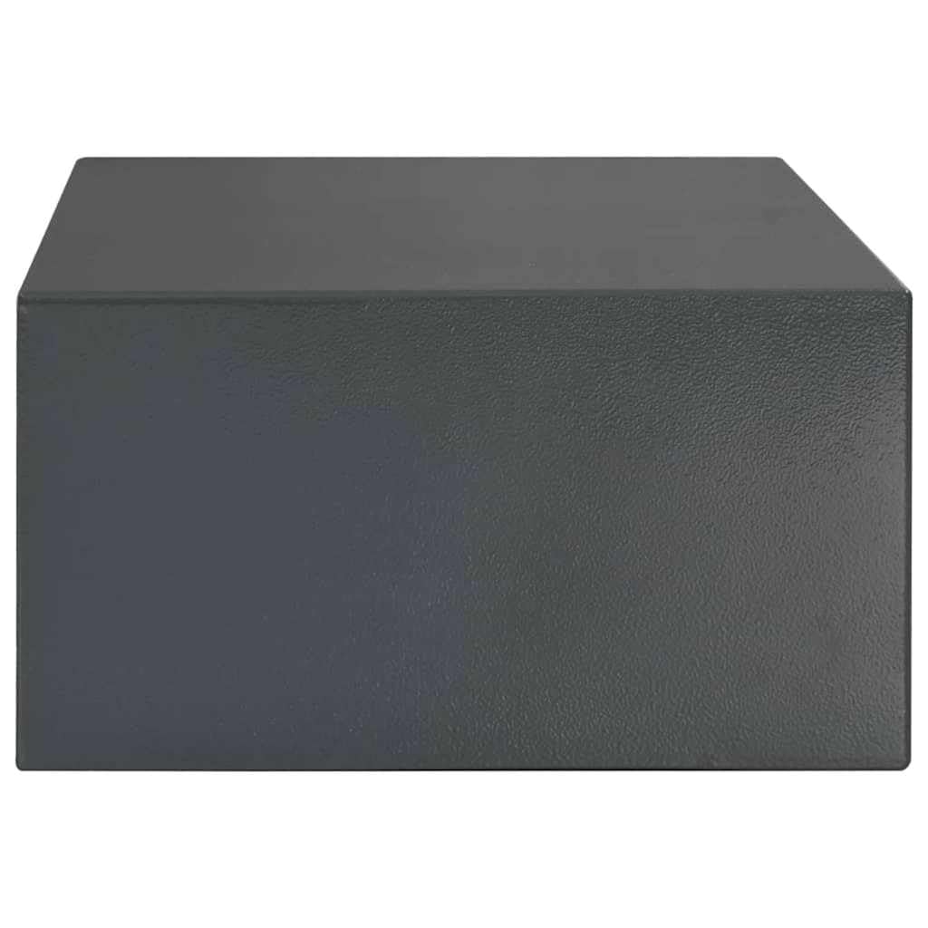Genérico Caja Fuerte Digital Gris Oscuro 42 x 37 x 20 cm Acero,Seguridad empresarial y del hogar,Cajas fuertes-42011317