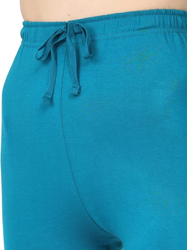 Image of Robinbosky Cotton Churidhar Leggings for Women - Stylish, Stretchable & Flattering Fit for All-Day Comfort