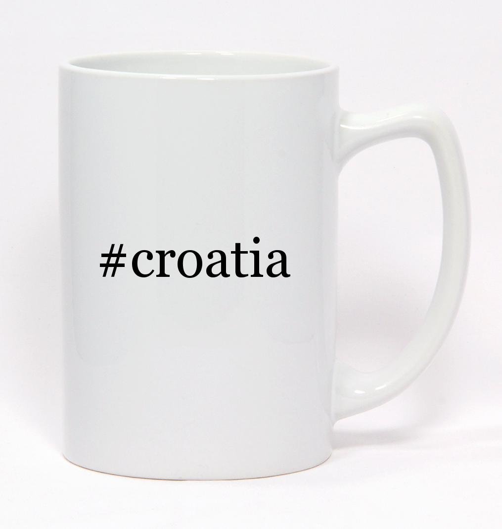 Los Drinkware Hermanos #croatia - Hashtag Statesman Ceramic Coffee Mug 14oz