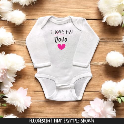 Vovo Themed Infant Bodysuits, Baby Shower Newborn Gift, Pregnancy Reveal Present, Valentine's or Father's Day Gift2