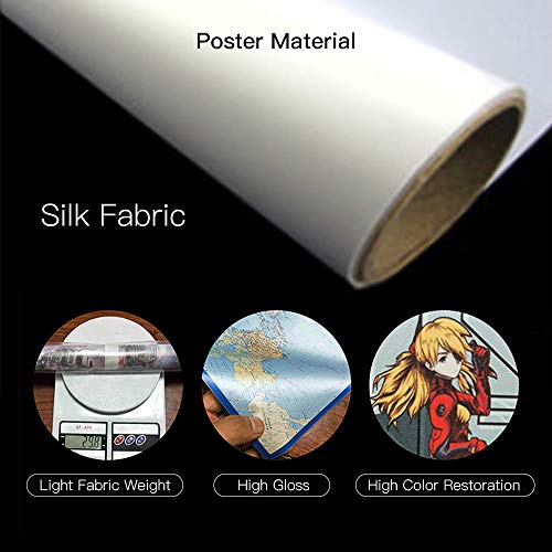 Pôster educativo Aibecy 43 x 56 cm, 1 folha da tabela periódica de elementos ciência e química para