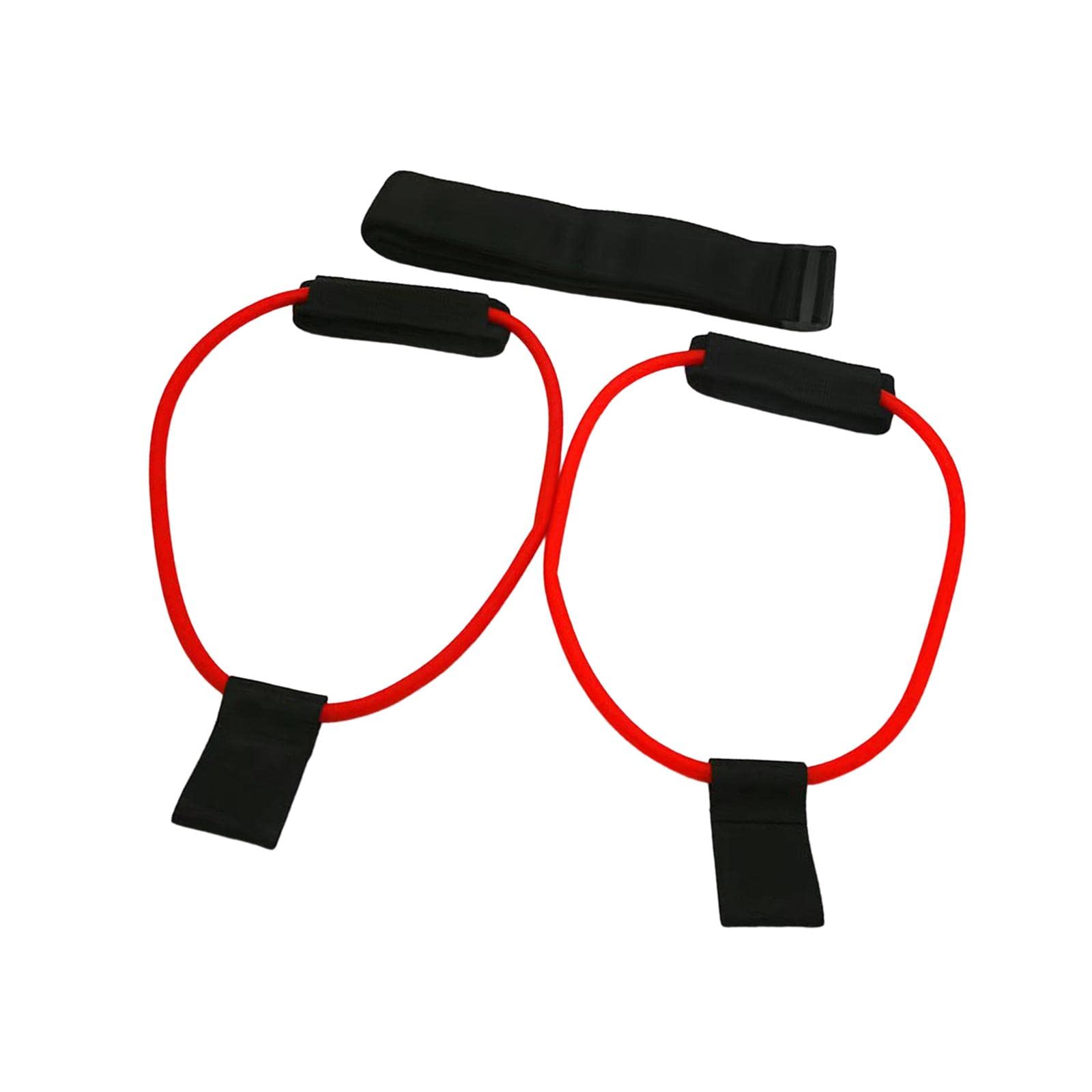 Booty Po-Gürtel, Hüft-Workout, Taille, Power-Gürtel, Booty-Widerstandsbänder, Rot, 13,6 kg