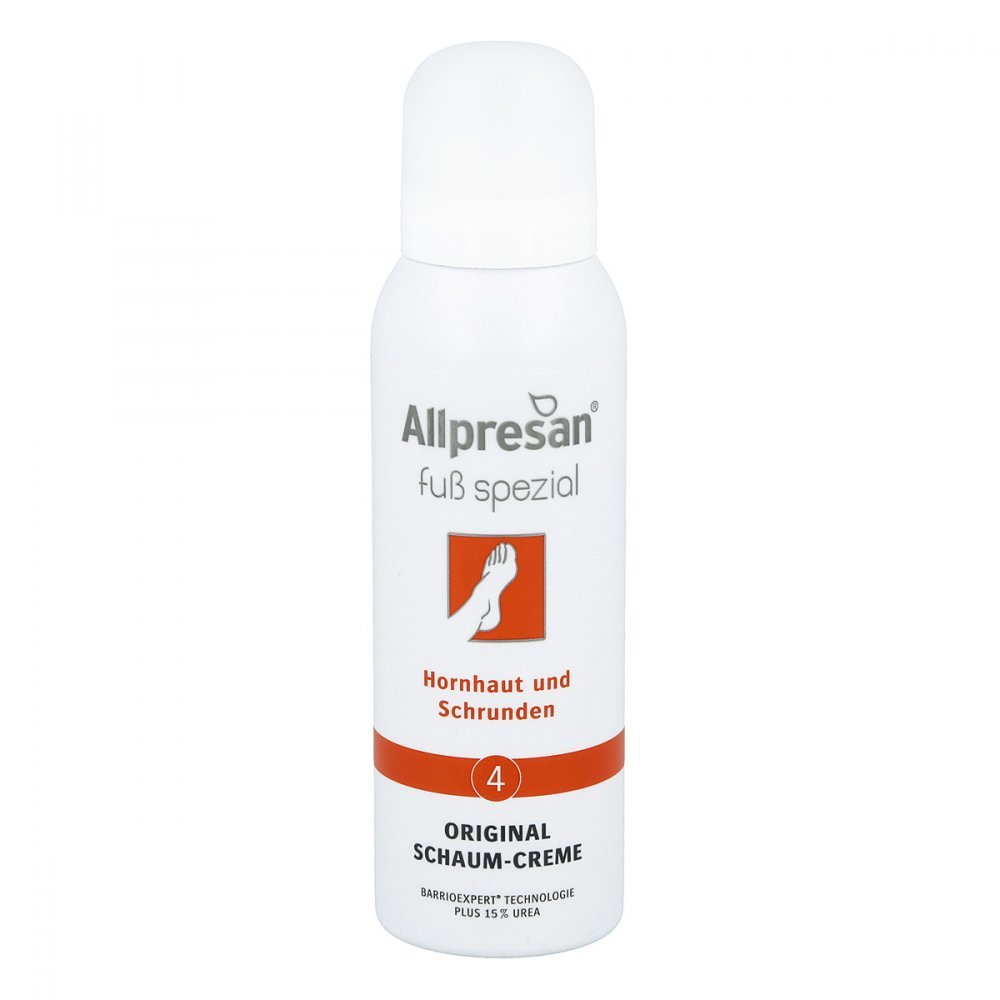 Allpresan Crema de espuma n.º 4, para callos y durezas, 125 ml
