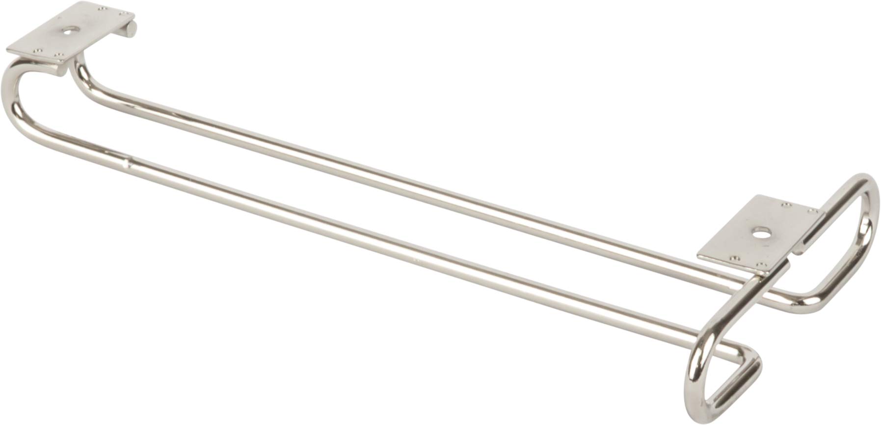 Hardware Resources STEM1-SN-R Stem Glass Holder, Satin Nickel