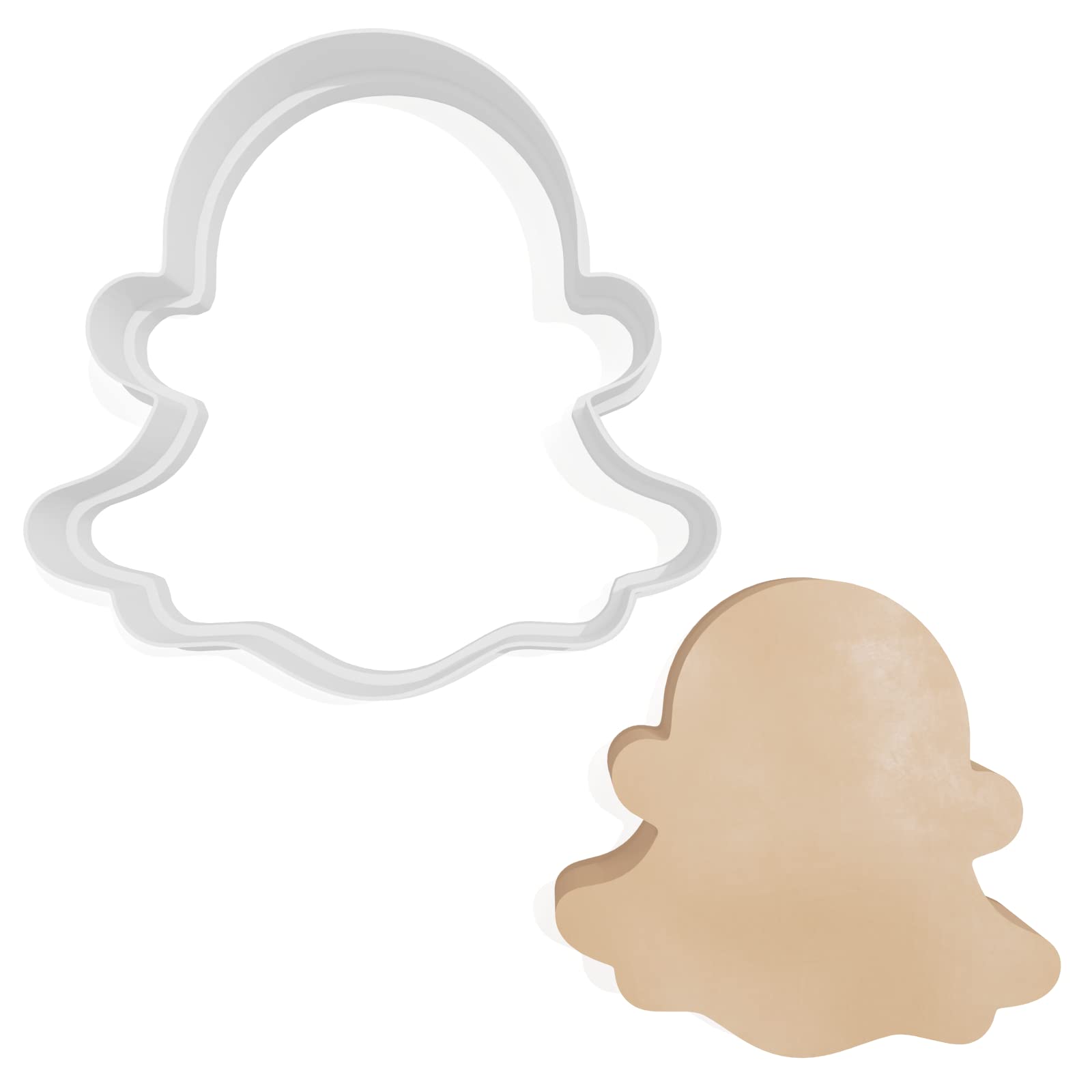 Snap Ghost Cookie Cutter - 3 Sizes