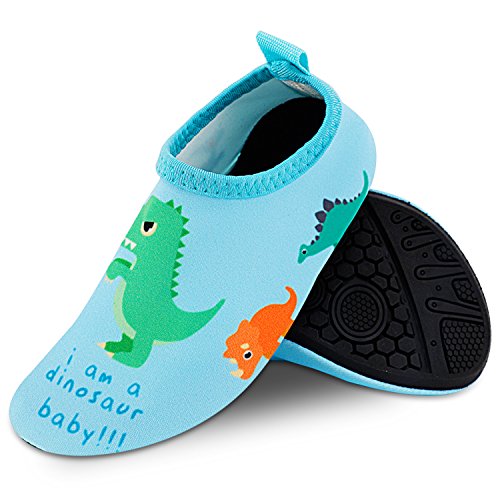 Image of Bigib Toddler Kids Swim Water Shoes Quick Dry Non-Slip Water Skin Barefoot Sports Shoes Aqua Socks for Boys Girls Toddler