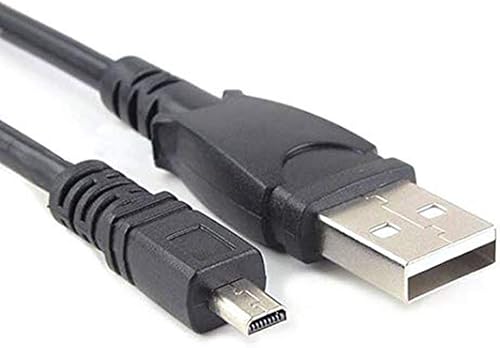 Miniatura 2 de Cable de repuesto para cargador de PC USB para cámara Panasonic Lumix DMC-ZS25 DMC-TZ35 DMC-G7 ZS40 ZS50 TS30 SZ3 TZ8 TZ11 TZ15 TZ24 por AlyKets