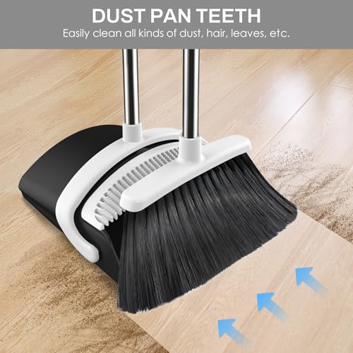 Image of Broom and Dustpan Set for Home,