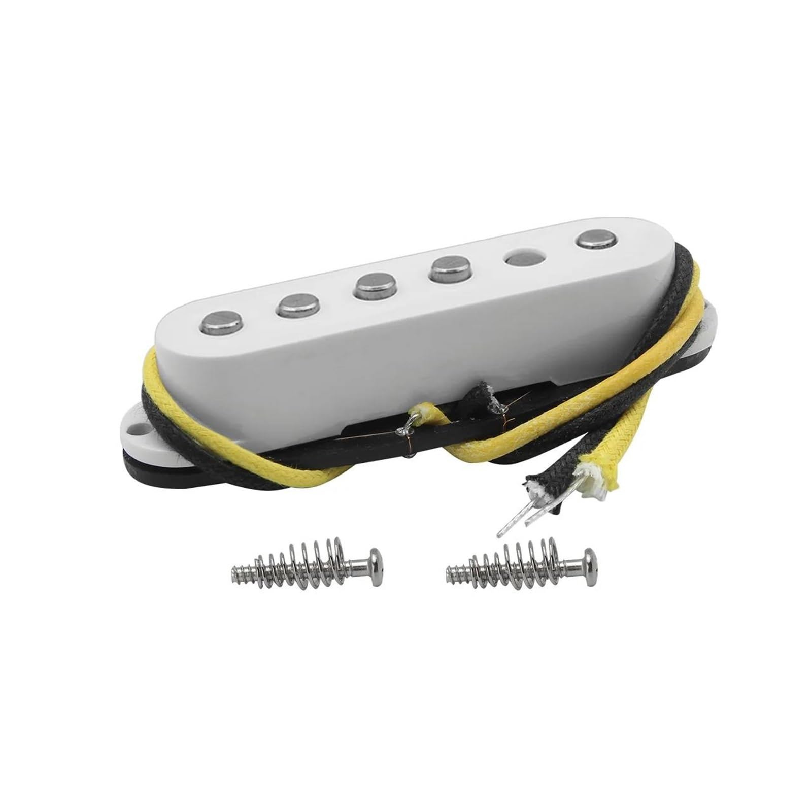 3 Teiliger Retro Alnico 5 Elektro Tonabnehmer Interlaced Gitarre Single Coil Weiß 52 Mm