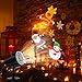Elec3 Holiday Christmas Halloween Led Projection Light 12W, 16 Slides Projector Light Waterproof with RF Romote Used for Home Party Holidays Halloween Decoration