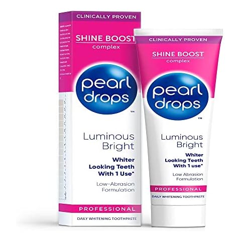 Pearl Drops Luminous Bright Professional Daily Toothpaste, 75ml Cover
