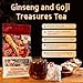 Kidney Tea Formula Ginseng Twelve Treasure Tea - Natural Traditional Chinese Herbal Tea,Detox & Cleanse, Liver Support & Energy Boost Tea Bags For Men Women，Twelve precious Chinese herbal formulas(1 Pack/30 Bags) (Twelve Treasues)