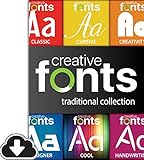 Creative Fonts Traditional Collection [PC Download]