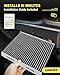 CARORY Cabin Air Filter w/Activated Carbon for Honda Accord 2003–2022, Civic 2006–2015, CR-V 2007–2016, Odyssey 2006–2017, Pilot 2009–2022, Ridgeline 2017–2024, Acura MDX 2007–2020 and More