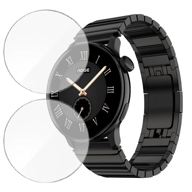 Image of 2 Pack Smartwatch Screen Protector for Noise Pro 6R 1.46 inch - Flexible TPU Screen Guard, Ultra Thin, Scratch Resistant, Bubble Free, Full Coverage - Not Tempered Glass