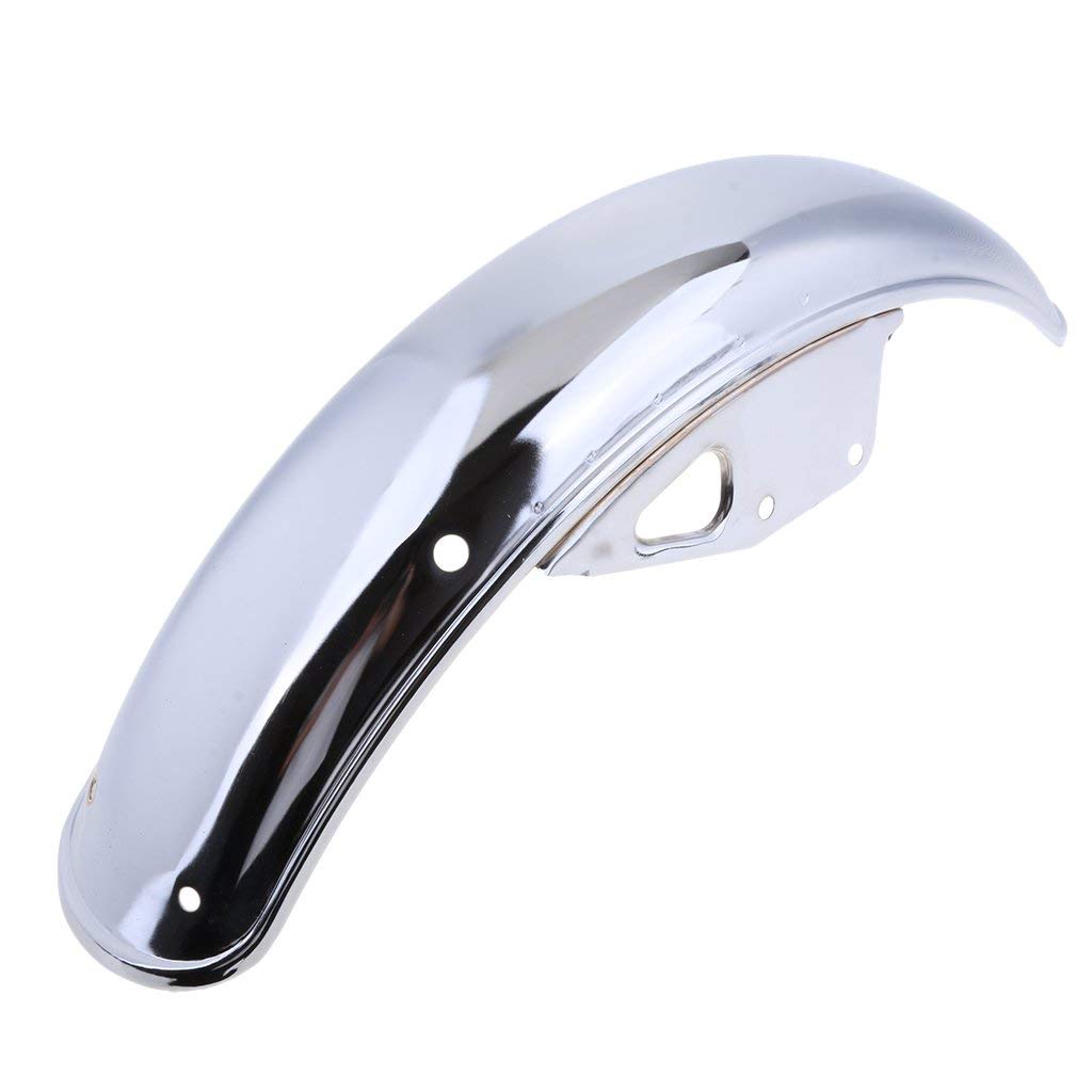 Guardabarros Delantero de Acero Inoxidable para Motocicletas Suzuki GN125