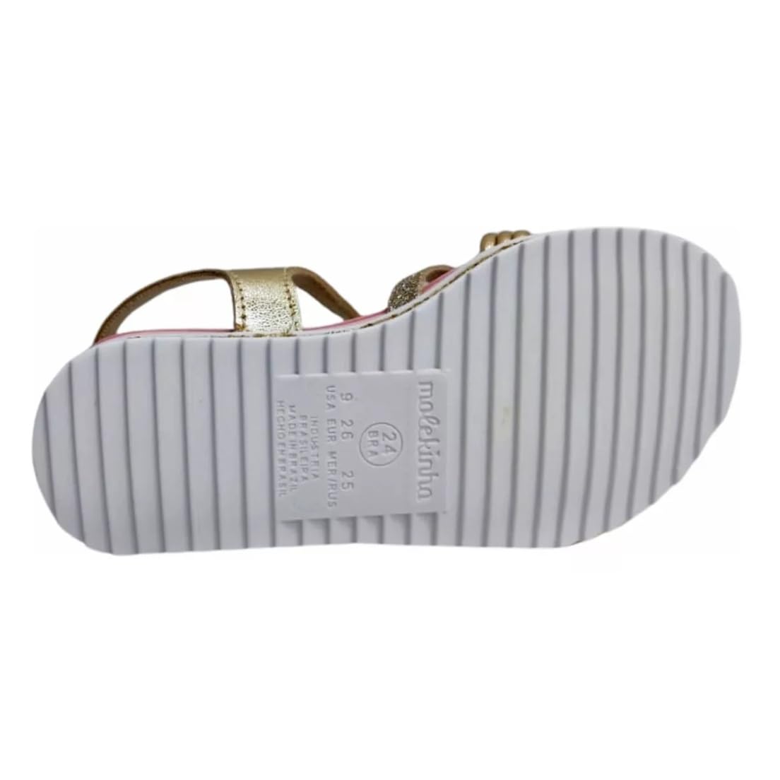 Sandália Infantil Menina Conforto Brilho Moderno Molekinha em promoção! Veja a oferta e mais achadinhos de Sandálias & Chinelos Infantis 7 Hoje é o melhor dia para comprar Sandália Infantil Menina Conforto Brilho Moderno Molekinha com aquele preço maroto! Promoção! Aproveite a oferta! 7