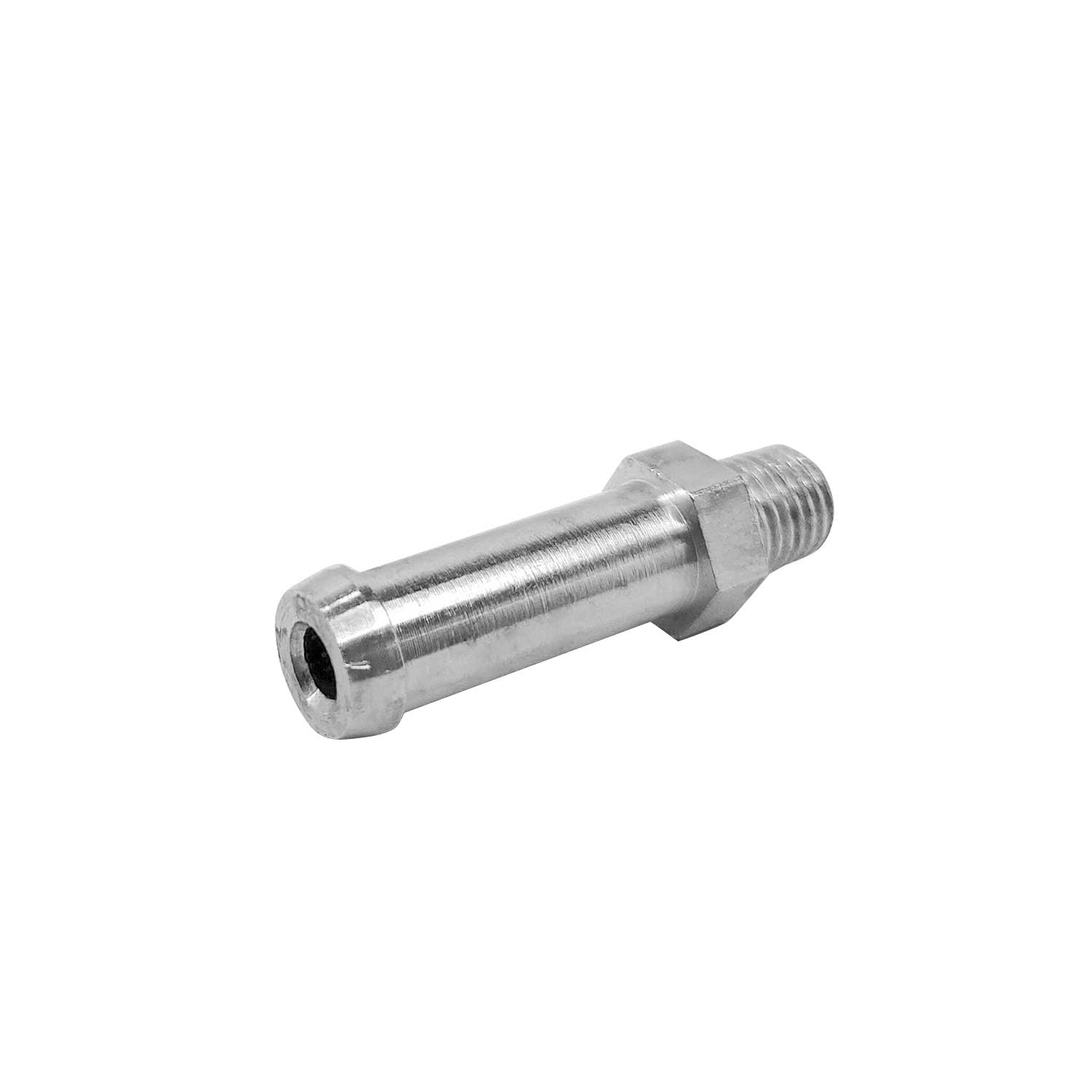 Mysttoo 1/16" NPT Radiator Aluminum Overflow Nipple Barb Hose Fitting for Universal Radiators Oil Tank