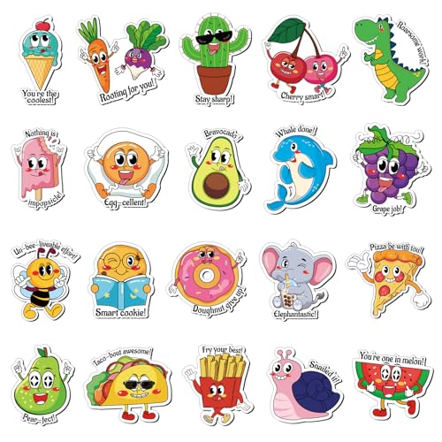 Set de 20 imanes decorativos divertidos para nevera