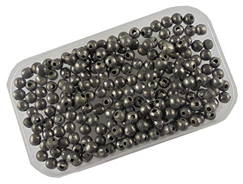 Image of eshoppee 4mm Antique Color Metal Ball Beads | Jewellery Making Kit, Art and Crafts Materials, For Necklace Bracelet Earring
