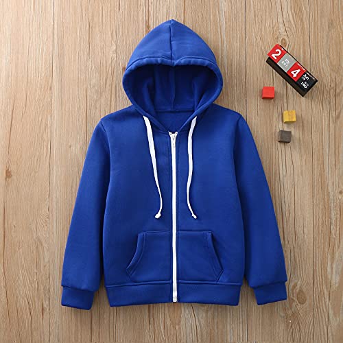Betadog Girls Zip up Hoodie 2024 Fall Fashion Jacket Long Sleeve Shirts with Pockets Kids Casual Outerwear3